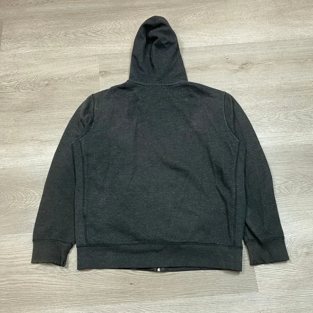 Polo Ralph Lauren Full Zip Waffle Thermal Hood Hoodie Men's L